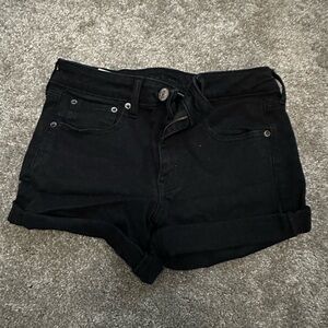 American Eagle Outfitters Black Jean Shorts